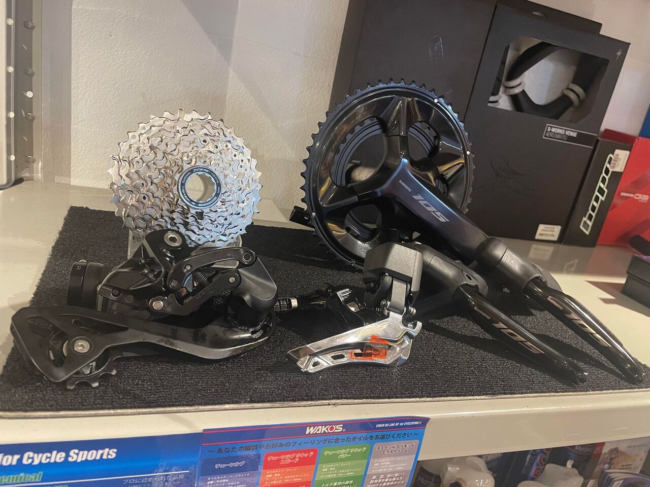 今話題の新型105DI2、、、ついに入荷！FACTOR O2を105 DI2でバラ完しま