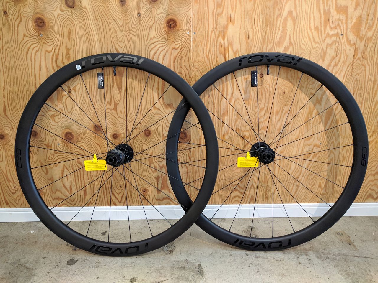 ディスクブレーキのホイールアップグレードにお勧め！！「ROVAL C38