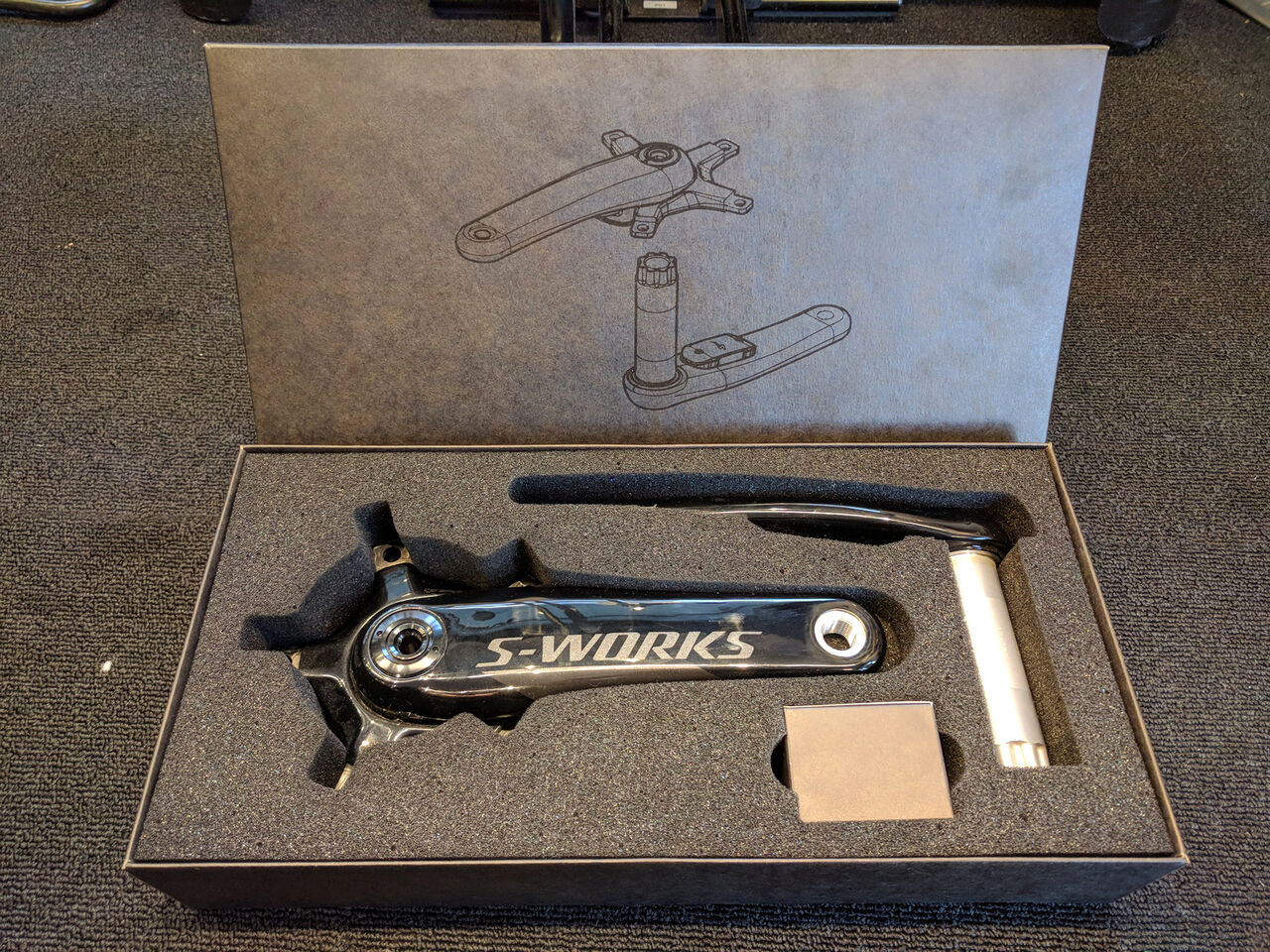 1点限り】SPECIALIZED製パワーメーター「S-WORKS POWER CRANKS」を決算