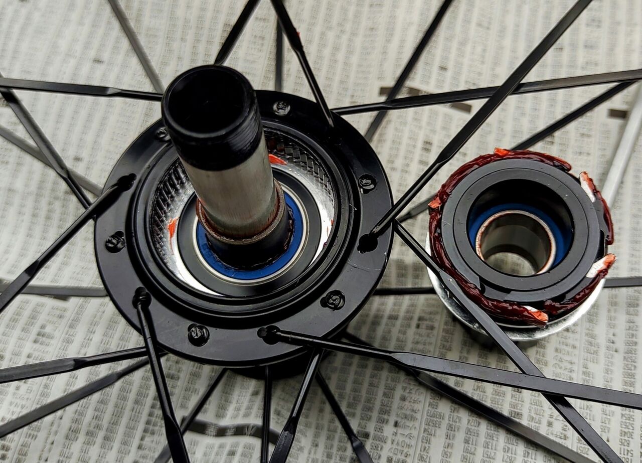 カーボンホイール リムブレーキ G3組 ラチェット音良い音します