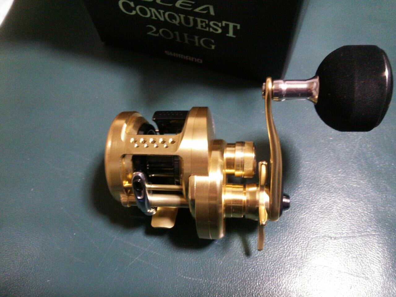 14 オシアコンクエスト ハンドル交換 : オフショアフィッシング!! TEAM