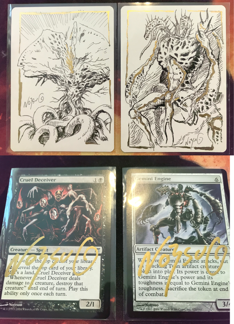 最近届いたサインとアーティストプルーフ紹介 : 平平MTG日記