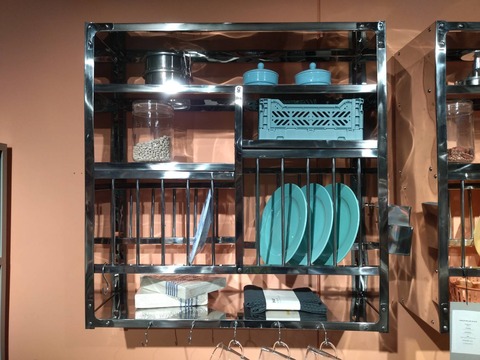 INDIAN PLATE RACK L 壁掛け式プレートラック INDIAN PLATE RACK L