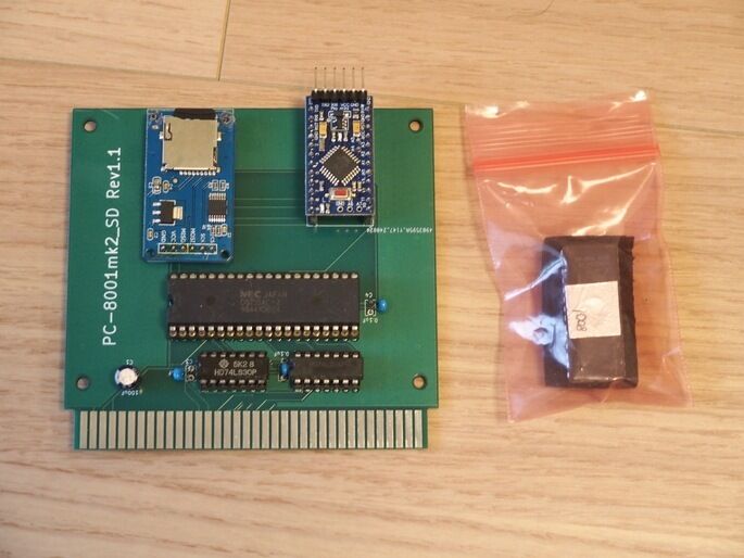 PC-8001mk2_SDを導入しました。 : PC部屋