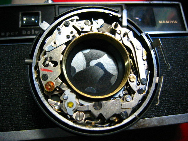 マミヤ35 スーパーデラックス のレストア 巨砲！ : カメラと写真が