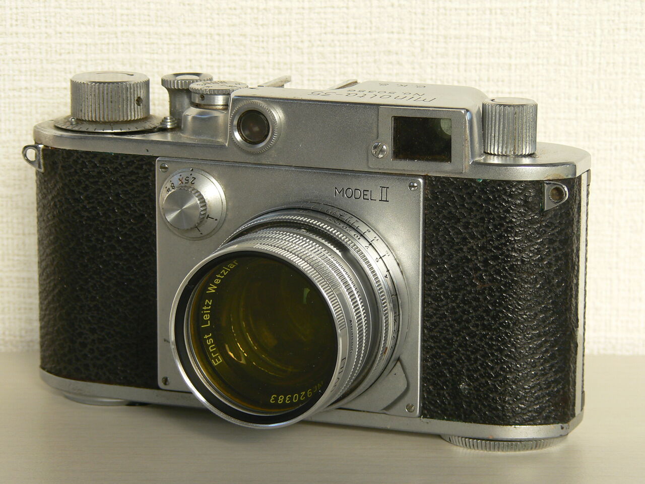 第332回目 ミノルタ35MODELⅡ : ポンコツとうさんの「カメラの写真」