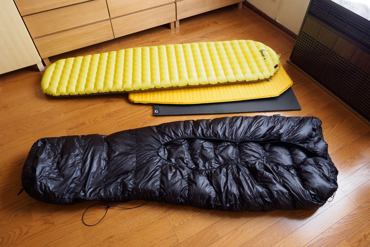 この暖かさは侮れない ～ CUMULUS QUILT 150 : 山に野に川に呑みに