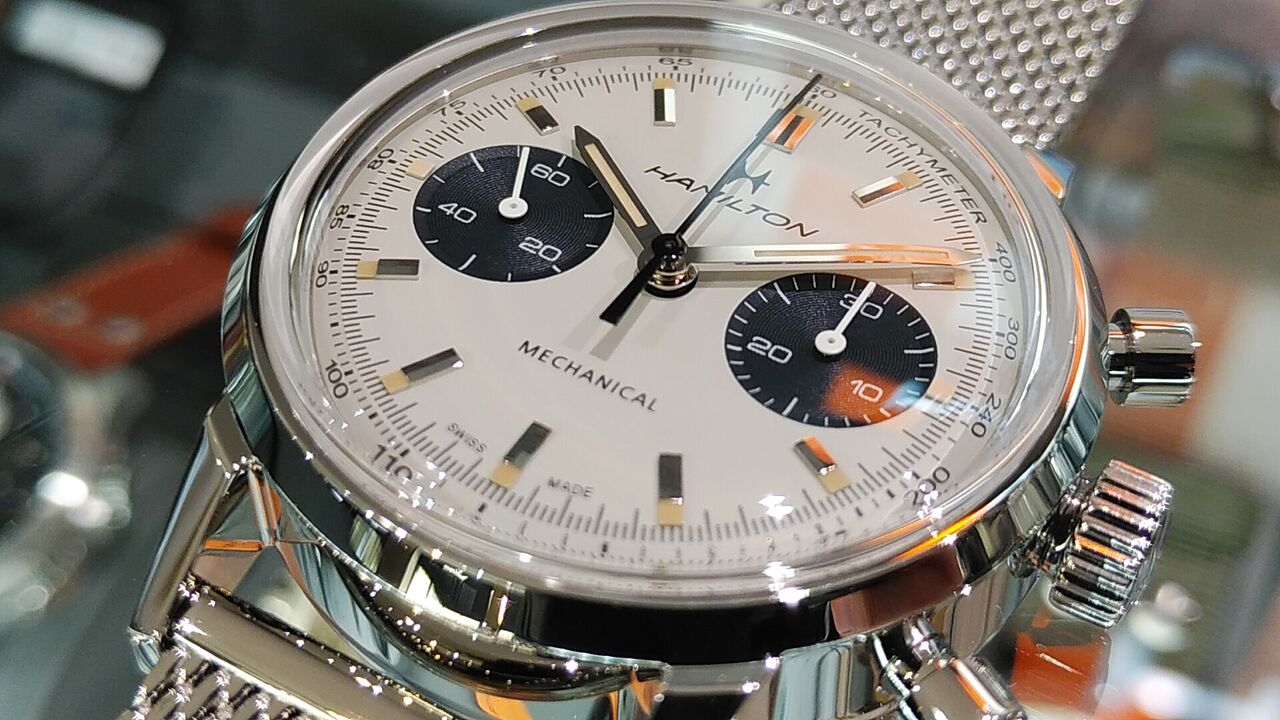 イントラマティック クロノグラフH】往年の名作を復刻！【ハミルトン