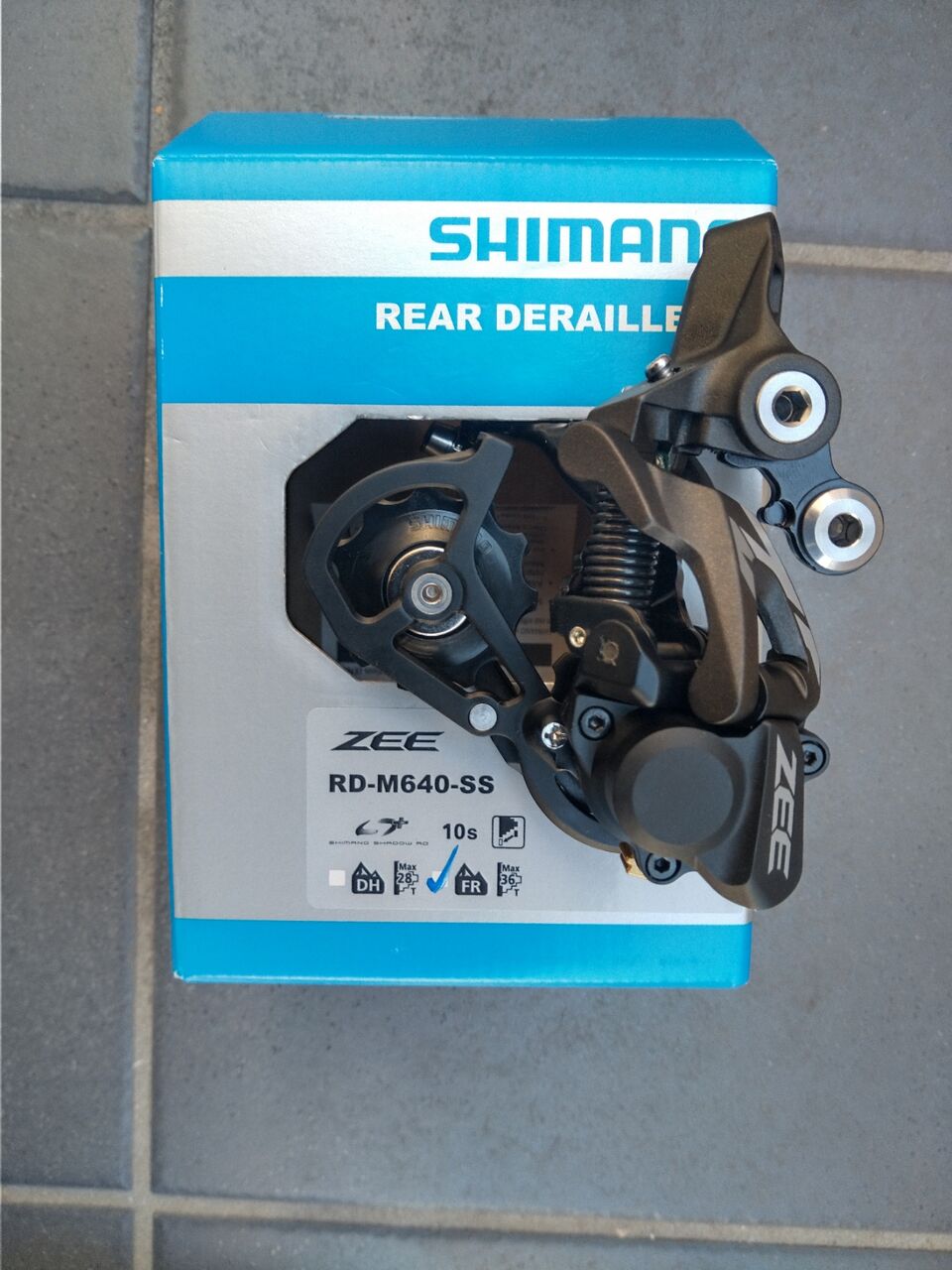 Rail20くん、Shimano RD-M640-SS
