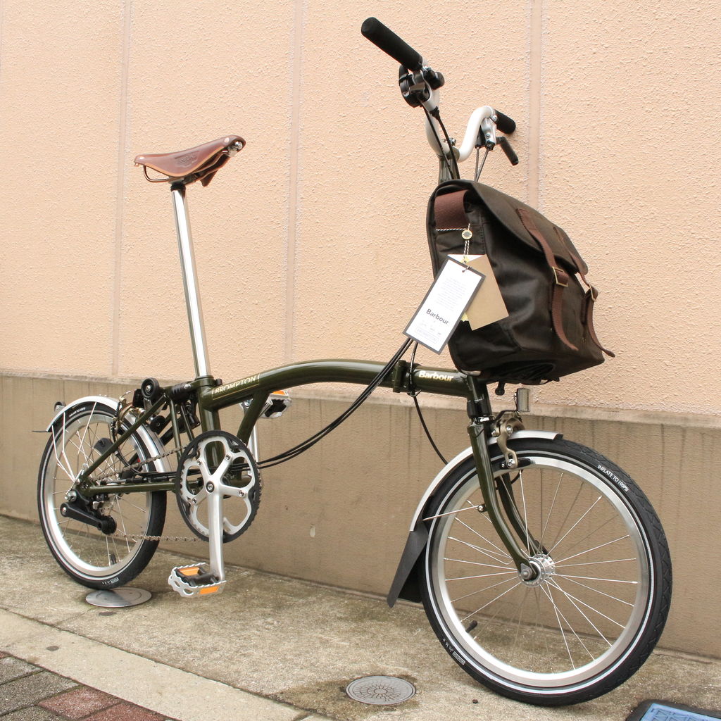Brompton x Barbour 「M6L Barbour Edition」9月1日より発売