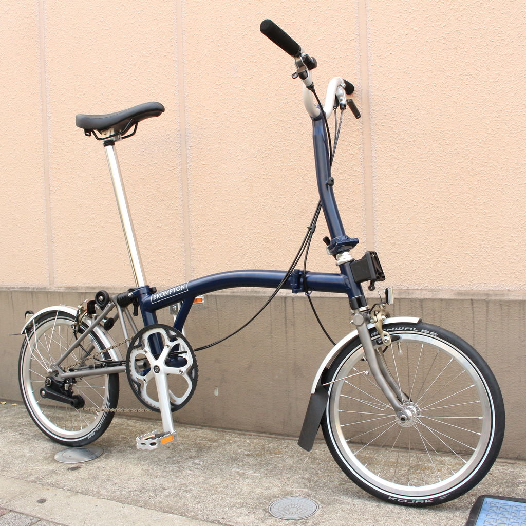 ブロンプトンのスーパーライト(チタン)フレームモデル再入荷