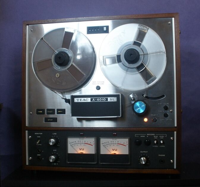 オープンデッキの修理 TEAC A-4010SL : オープンリールテープデッキの