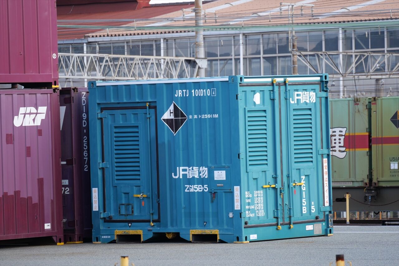 ZG15B-5（JR貨物コンテナ） : ad-car's ラッピングデス