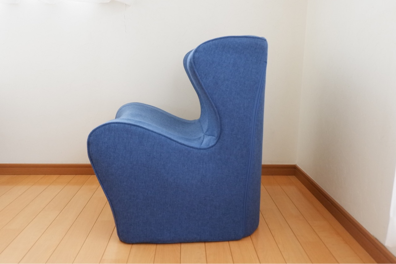 1人掛けソファーデビュー！ブルーのドクターチェアを購入。 : ゆとり