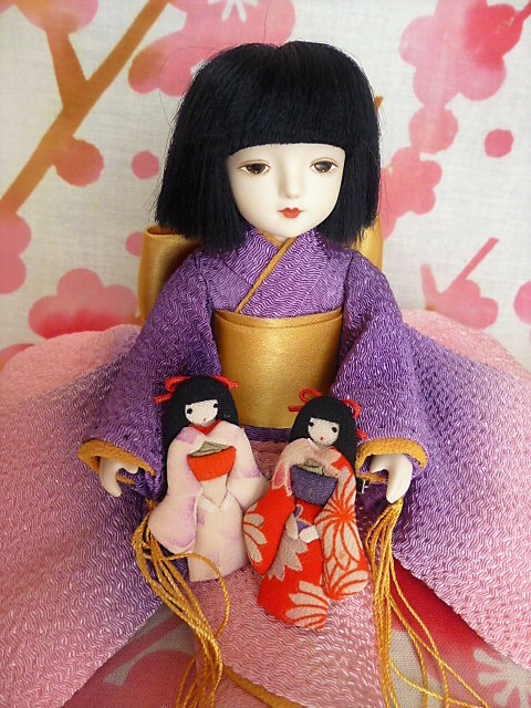 若月まり子さん 和風花の妖精人形 : ゆめゆめ人形館