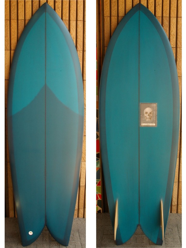 CHRISTENSON SURFBOARDS TWIN FISH 5'6