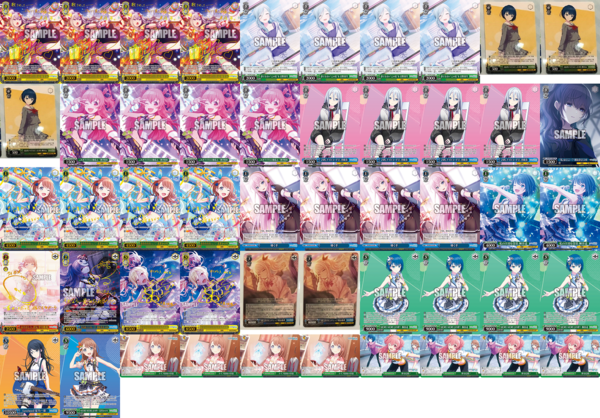 ヴァイスシュバルツ 初音ミク8宝デッキ 50枚セット +おまけ8枚