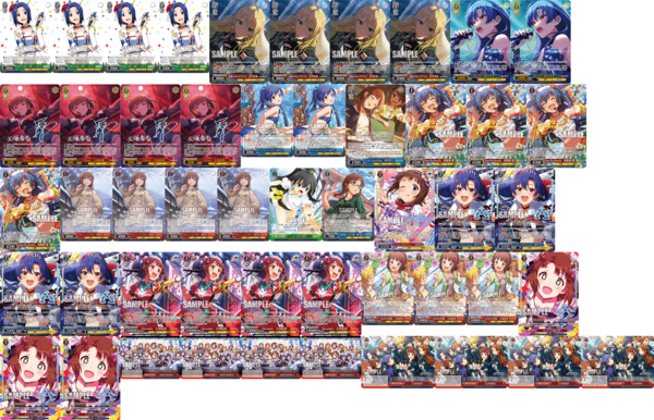 WS】アイマス765PRO ALLSTARS「M@STERPIECE」 電源扉 デッキレシピ