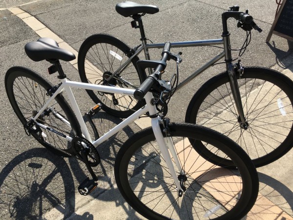 ウェルビーサイクル backpacker. ホワイト Sシルバー : オオハマ輪業のblog