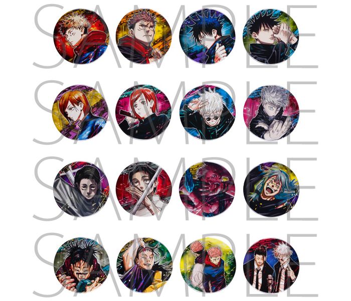 呪術廻戦 コレクション缶バッジ 第3弾（全16種） : アニメ＆漫画