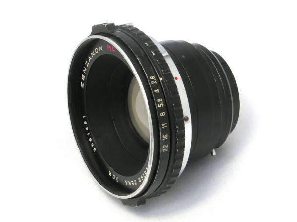ブロニカ ZENZANON MC 80mm F2.8 by Carl Zeiss Jena : オールドレンズ