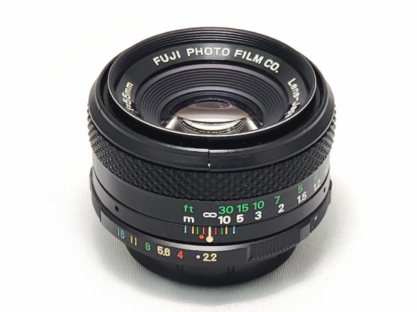 フジフイルム FUJINON 55mm F2.2 （M42マウント） : オールドレンズの