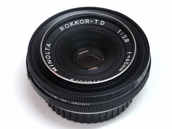 Minolta ROKKOR-TD 45mm F2.8 : オールドレンズのフォトベルゼ