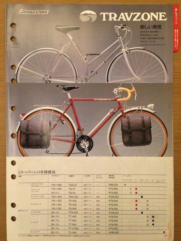 ブリヂストン 1989・1990年 カタログ : それはユーラシアから