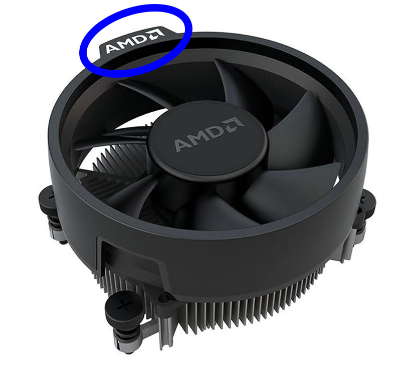 5-1】AMD 5600の純正CPUクーラーの取り付け方（自作PC・初心者向け