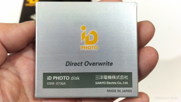 2000/平成12/SANYO/iD PHOTO DISK/DSM-D730AC/730MB/2型光磁気ディスク