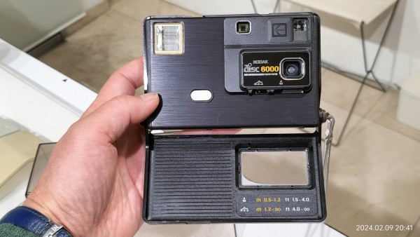 1985/昭和60/KODAK/KODAK DISC 6000/ディスクフィルムカメラ/1998年