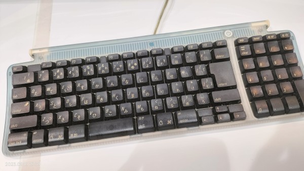 1998/平成10/Apple/Apple USB Keyboard/初代iMac付属キーボード/USB1.1