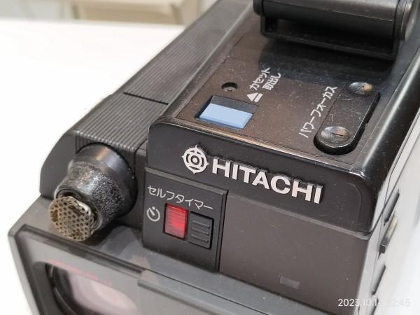 1987/昭和62/HITACHI/VM-C30/MASTACS MOVIE/VHS-C/ビデオカメラ/6倍