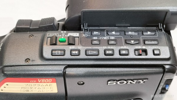 1991/平成3/SONY/CCD-V800/Handycam/ハンディカム/8ミリビデオ/RC