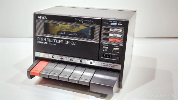 1986/昭和61/AIWA/DR-20/データレコーダー/プログラムレコーダー