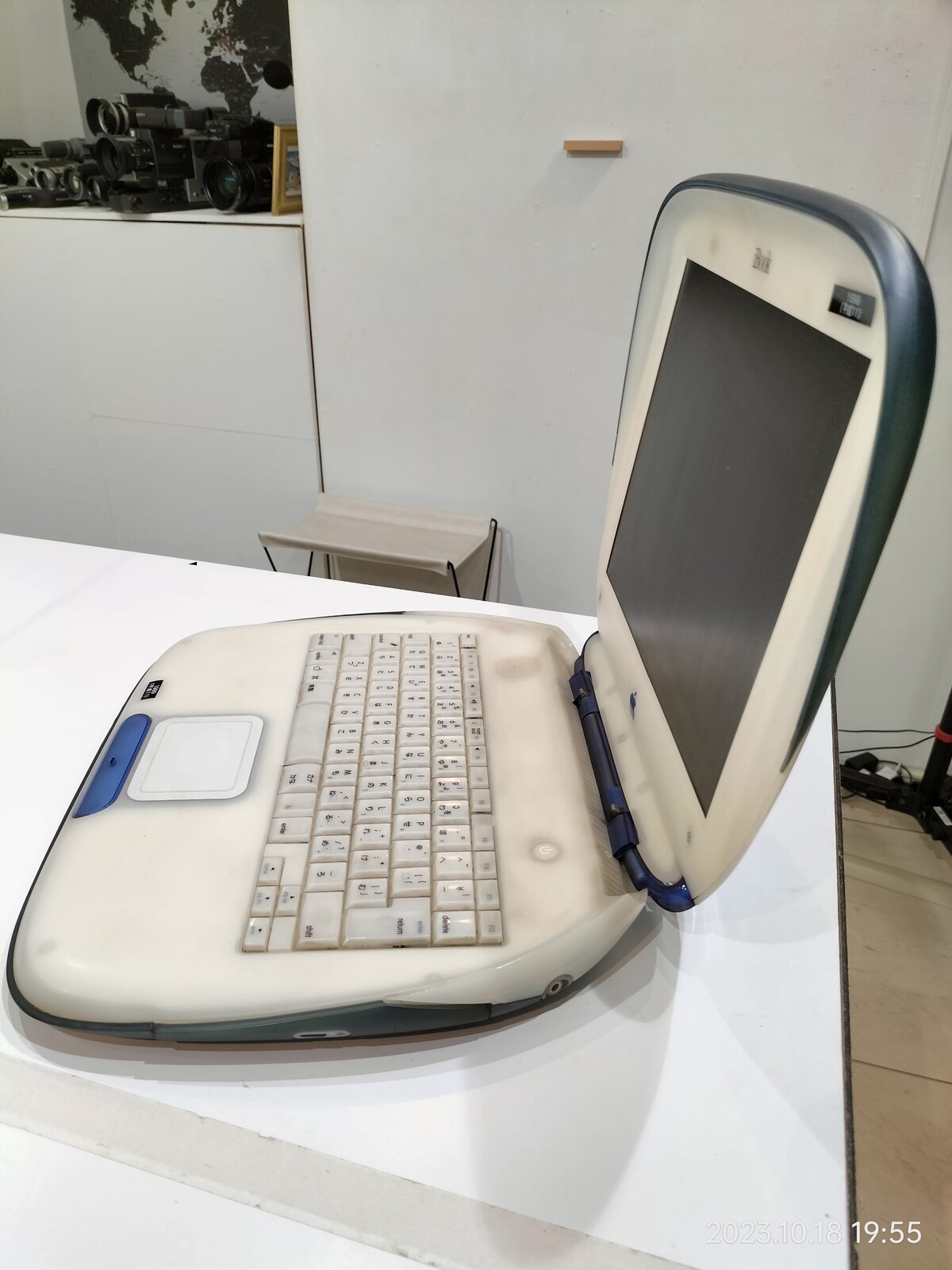 1999/平成11/Apple/iBook G3/FireWire/iMac to go/クラムシェル