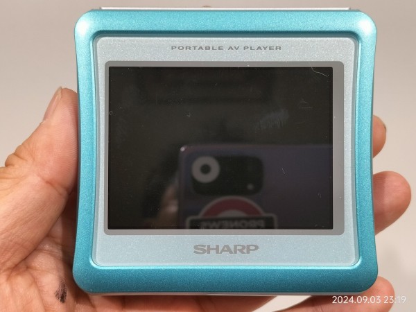 2002/平成14/SHARP/MT-AV1/シャープ/ポータブルAVプレーヤー/MPEG4