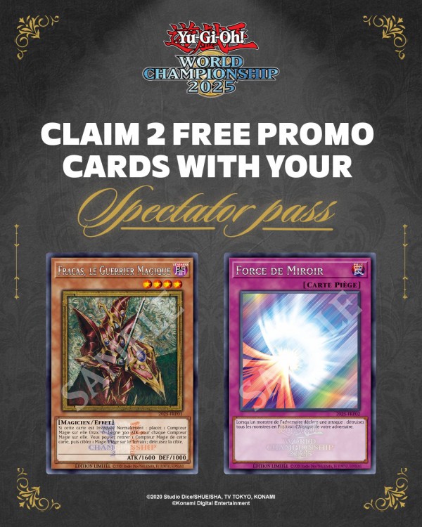 遊戯王最新情報 WCS2025来場プロモ「魔導戦士 ブレイカー」「聖なる