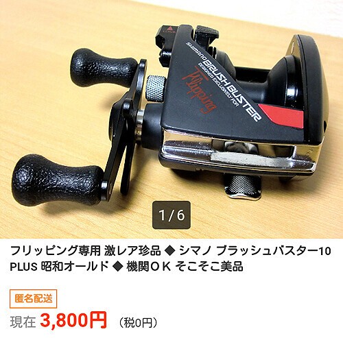 SHIMANO Bantam ブラッシュバスター10 Flipping : ・・・ごみ竿ですが
