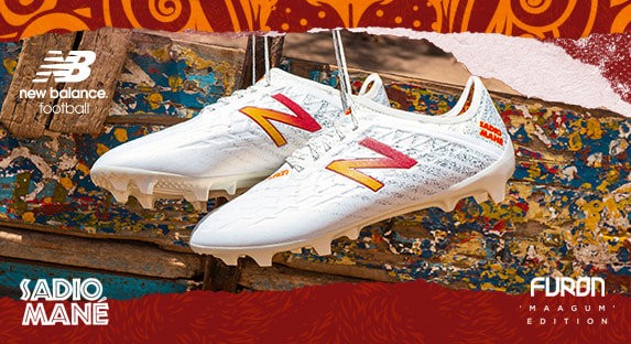 サディオ・マネ限定着用スパイク、ニューバランス「FURON V5 MAAGUM FG