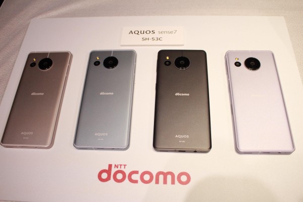 NTTドコモ、5Gスマホ「AQUOS sense7 SH-53C」と「AQUOS wish2 SH-51C