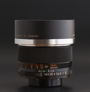 東京光学 RE.Auto-Topcor 58mm F1.4のフード : ZEISSレンズとかなんとか
