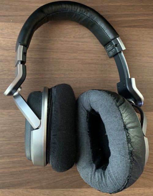 ヘッドフォン SONY MDR-HW700DS バッテリー・イヤーパッド交換 : vafee