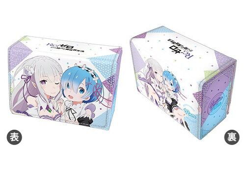 エミリア＆レム 合皮製デッキケースW 予約が始まっています！リゼロ
