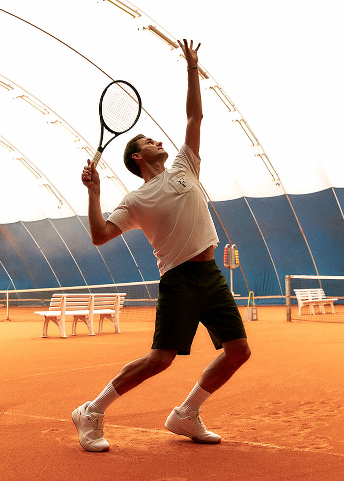 テニス界のレジェンド、ロジャー・フェデラーがデザインしたプロ仕様の