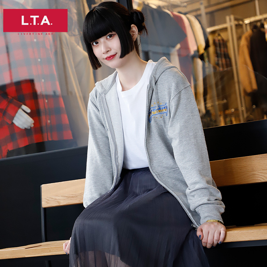 受注期間限定！真宮涼コラボ企画第4弾！コラボZIPパーカー◇真宮涼