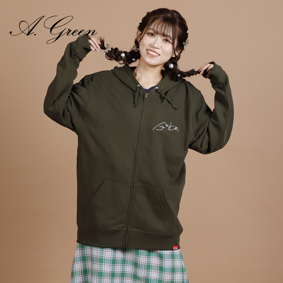 受注期間限定！野木奏コラボ企画！コラボZIPパーカー◇野木奏