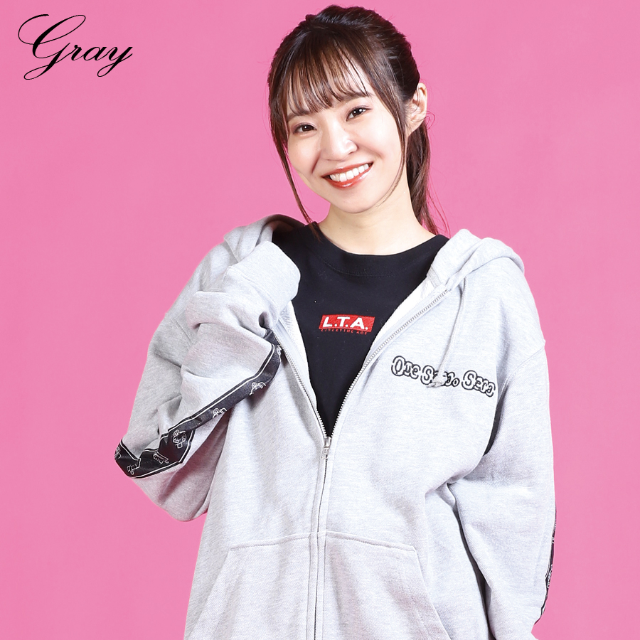 受注期間限定！村上奈津実コラボ企画第三弾！コラボZIPパーカー◇村上