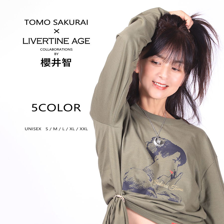 受注期間限定！櫻井智コラボ企画！コラボ長袖Tシャツ◇櫻井智