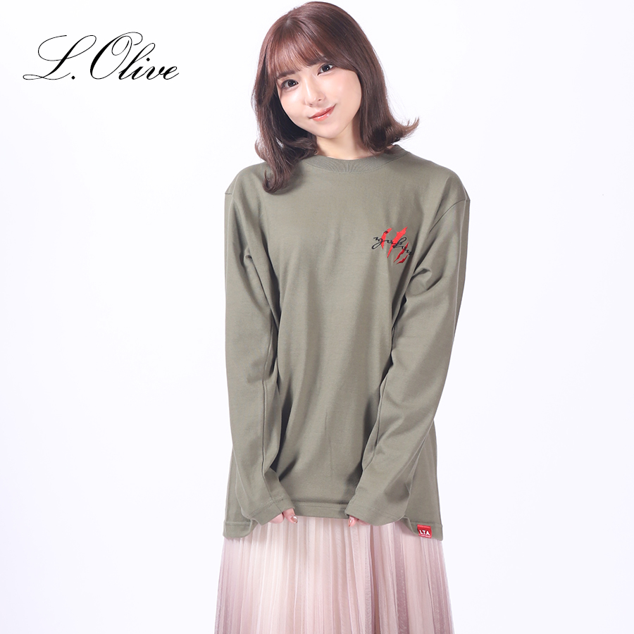 受注期間限定！鷹村彩花コラボ企画！コラボ長袖Tシャツ◇鷹村彩花